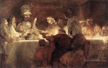 Die Conspiration des Bataves Rembrandt Ölgemälde